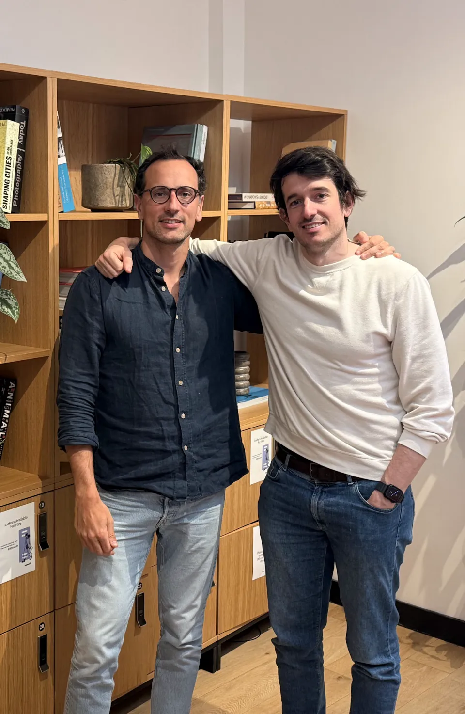 Stan and Matei, founders of SoundSense